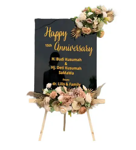 Papan Bunga Akrilik Sidakaton